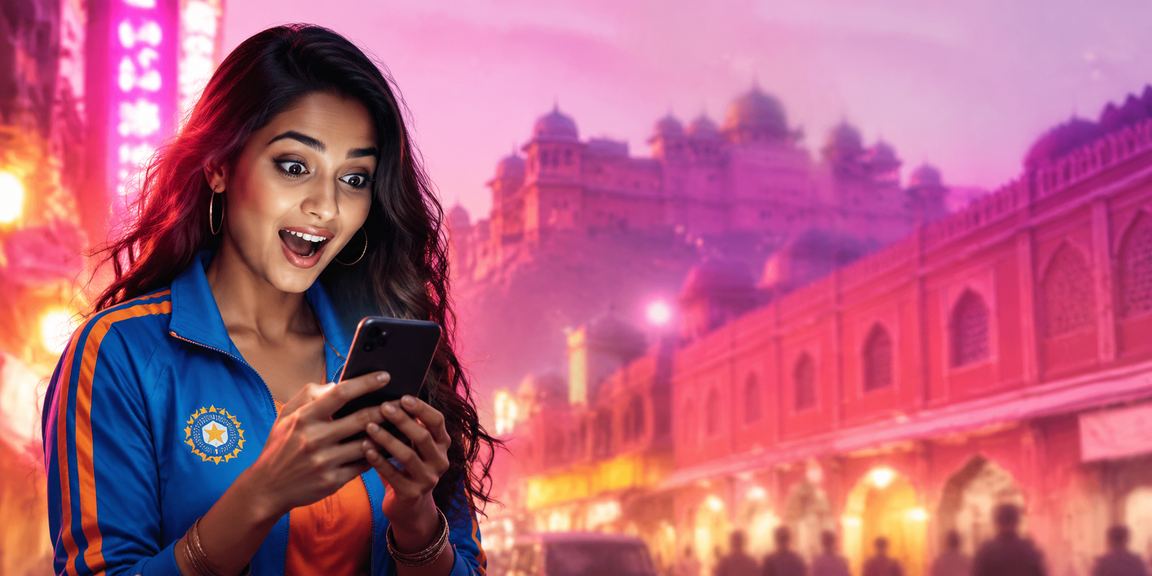 Excited cricket fans in Jaipur combining lottery and sports betting